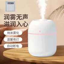 가정용 USB 소형 정음 침실 임신 산부 비어 온열가습기, T10-빗방울 화이트리터 급타입 대체 면봉