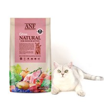 에이엔에프 6Free 키튼 고양이 사료, 1개, 2kg, 닭