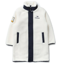 아이더 아이더(EIDER) 키즈 아동용 남아 여아 공용 컬러배색형 롱기장 플리스 자켓 부드러운터치감 보온성우수 등산 스포츠 워킹 캠핑 등/하교 야외활동 JUU21117 CCOLI (콜리) UNI 롱플리스 W62