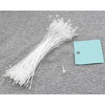 택끈 상품 라벨 택 가격표 바코드 부착 끈 - 5인치