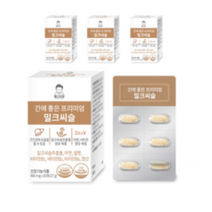 헬스브로 간에 좋은 프리미엄 밀크씨슬, 30정, 4개