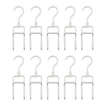 무인양품 넥타이 스카프용 행거 10개, 실버