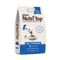 [서울/경기 새벽배송]뉴트리탑 강아지 사료 어덜트 3kg