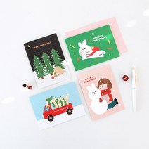 헬로제인 성탄카드 크리스마스 카드, 헬로제인 말씀카드 제인과 포포