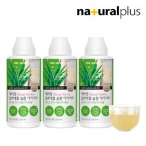 내츄럴플러스 에버핏 알로에겔 슬림 다이어트 1000ml 3병, 상품상세참조