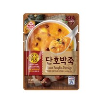 오뚜기 오즈키친 단호박죽 450g, 5개