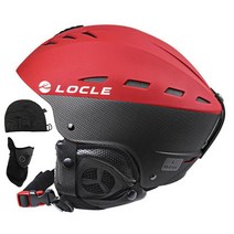 헬멧 스키 스노우 보드 스노우보드 OCE 남자 여자 CE 인증 어 스케이트 오토바이 모빌, S (52-55cm), 빨간