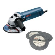 보쉬 4인치 소형 핸드 그라인더 유선형, 본품+절단석10p