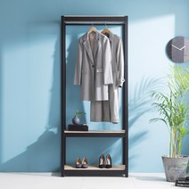 홈던트하우스 시스템 행거 3단(행거봉1), 1000x500x2100 3단(행거봉1) 화이트