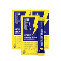 베스처 바이탈업 아르기닌스틱 6000 15포(2주분), 3박스