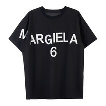 [MM6 MAISON MARGIELA] [명품]페드로 MM6 로고 프린트 티셔츠 S52NC