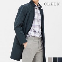 올젠 올젠 라이트 스탠 카라 싱글 코트 (ZOA1CG1302)