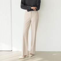 모노앳디 레자르 밴딩 와이드 슬랙스