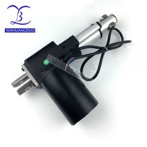 리니어 엑츄에이터 전동 실린더 1-4 인치/25-100mm 스트로크 전기 선형 액추에이터 모터 DC 24V CNC 기계용 푸시 최대 500Kg0N, [03] 20mm     s     1500N, [04] 100MM Stroke