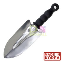 국산 스텐꽃삽 27x7.3 (모종삽 부삽 원예 화분 텃밭 분갈이삽 화단), 중, 1개