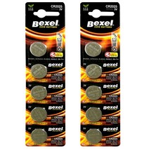 벡셀 코인셀 건전지 CR 2025, 5개입, 2개