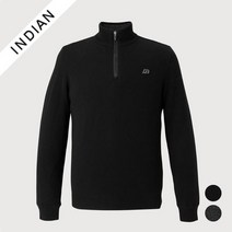 [인디안] 겨울 남성 방풍 하프짚업 니트 MITBHXWA211