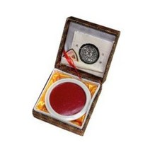 미려인주 3냥/선홍색/인주/낙관인주