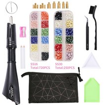 핫픽스DIY hotfix applicator진주 의류 신발에 DIY 철에 대한 핫픽스 어플리케이터와 3-8mm 믹스 색상 세라, 05 A01-0013S_02 US PLUG