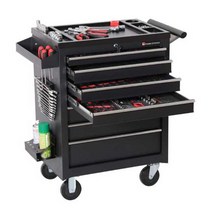 이동식공구함 차공구함 다기능 공구 보관카트 정비소 카센터 트롤리, TZ67H 녹색