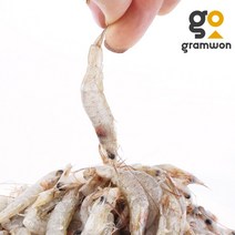 그램원 냉동 민물새우 400g 인도/중국산 새우깡 김장새우, 1개