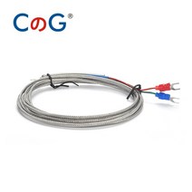 온도계 습도계 CG 5mm 구멍 1m 2m 3m 와셔 개스킷 유형 프로브 K J 온도 센서 케이블 산업용 제어기, 한개옵션1, 07 J Type 2m