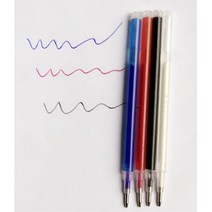 재단 전문가용 초크 대용 열펜 열팬 자수용펜 자수펜, 1개, 2-열펜-파랑