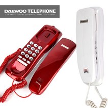 [A] 벽걸이 유선 전화기 [Z], 발신자표시 유선전화기 DT-790 화이트, DT-790 화이트