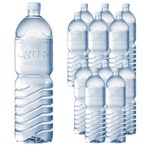 제주 안전한 삼다수 2L 또는 500ml 물배달 생수 광동제약 물 무라벨 심다수, 무라벨 2리터 36통