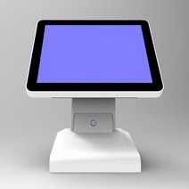 정전식 터치 스크린 올인원 POS 터미널 MSR 카드 리더기 포함 I5 4200U DDR 8G Msata128G SSD 와이파이, 한개옵션1, 한개옵션0
