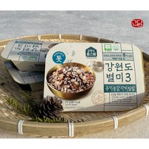 유기농 고랭지 강원도별미 감자 비빔밥 (215g x 5ea)