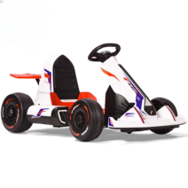 루지카트 전동카트 어른 어린이 고카트 전기카트, 8호 빅 카트 화이트원격 제어 블루투스