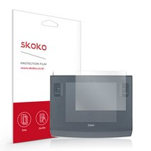 스코코 와콤 인튜어스3 PTZ-630 슬립 올레포빅 액정보호필름, 단품