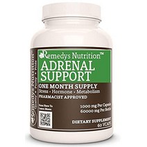 Adrenal support™ 스트레스 신진대사 피로 치료제의 영양 메가 스트렝스 캡슐당 1000mg병당 60000mg 비건