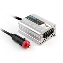 차량용인버터 순수정현파인버터 차량인버터 휴대용 자동 수정 사인파 USB 충전기 차량용 전력 인버터 12V, 03 12V 220V (Silver)