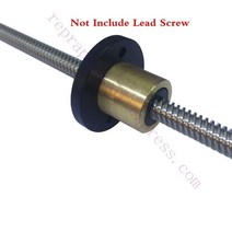 델린 POM TR8 백래시 방지 너트 T8 제거 갭 F/ DLP/SLA 3D 프린터 리드: 1mm 2 4 8 2 세트, 1mm lead