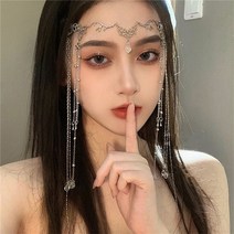 페이스체인 아이돌 팬싸템 2+1 인싸템 액세서리 레이스 새로운 요정 머리 장식품 이마