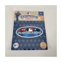 2018 포스트시즌 MLB 로고 저지 슬리브 패치 라이센스 야구 수집가