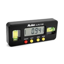 알덴/디지털자석수평 4인치 AL1100 측정 수직계 수평자 경사계, 1개