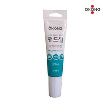오공 가정용 핸드 실리콘 유리 샤시 백색 투명 100ml, 색상
