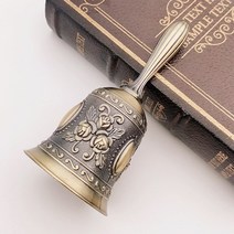 터치 핸드벨 슬레이벨 취미 종소리 음악 치유 교구 레트로 톤 징글 레스토랑, 청동