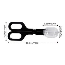 꿀벌용 여왕 클립 다른 꿀벌을 방해하지 않고 위한 여왕벌 양봉가를 양봉 도구, [01] Black