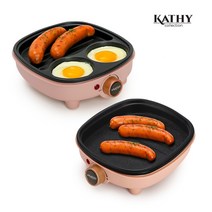 논스틱코팅 컴팩트한 미니 브런치그릴&싱글 미니 전기그릴 택1, 싱글 미니 전기그릴(KTY-2000BFG)