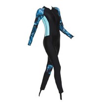 웻슈트 프리다이빙슈트 서핑 스윔웨어 여성 잠수복 다이빙 카누, Blue S