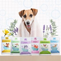 네츄럴테라피 [네츄럴테라피]강아지 아로마 탄산솔트 입욕제 15g, 선택:라벤더