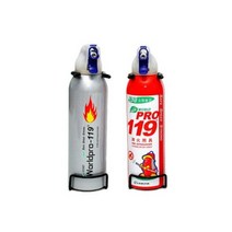 차량용소화기 미니소화기 스프레이형소화기, 실버(255ml)
