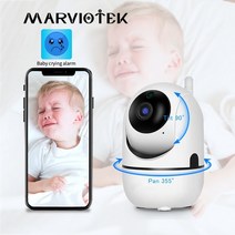 CCTV 감시 카메라 가정용 무선 IP카메라 1080p 무선 ip 카메라 wifi 지능형, 1620p 블랙 카메라, 협력사, au 플러그