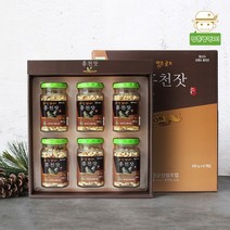 [홍천직송] 홍천 백잣 선물세트 100gx6, 단품