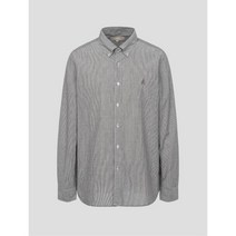 [빠른출고]/빈폴 BEANPOLE MEN [SLIM] 코튼리넨 스트라이프 셔츠 애쉬 (BC2364O064)