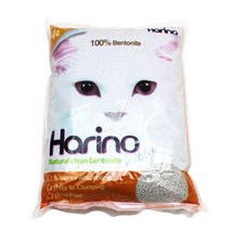 하리노 고양이 모래 4리터 1팩 화장실 응고형 고양이모래 반려동물용품 먼지억제